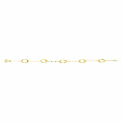 Pulsera de Oro 9k de Eslabones Atemporales