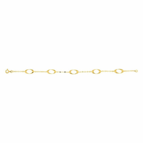 Pulsera de Oro 9k de Eslabones Atemporales