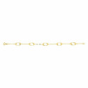 Pulsera de Oro 9k de Eslabones Atemporales