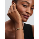 Pulsera de Cadena de Serpiente con Cierre de Corazón Infinito BrillantePANDORA - 563758C01