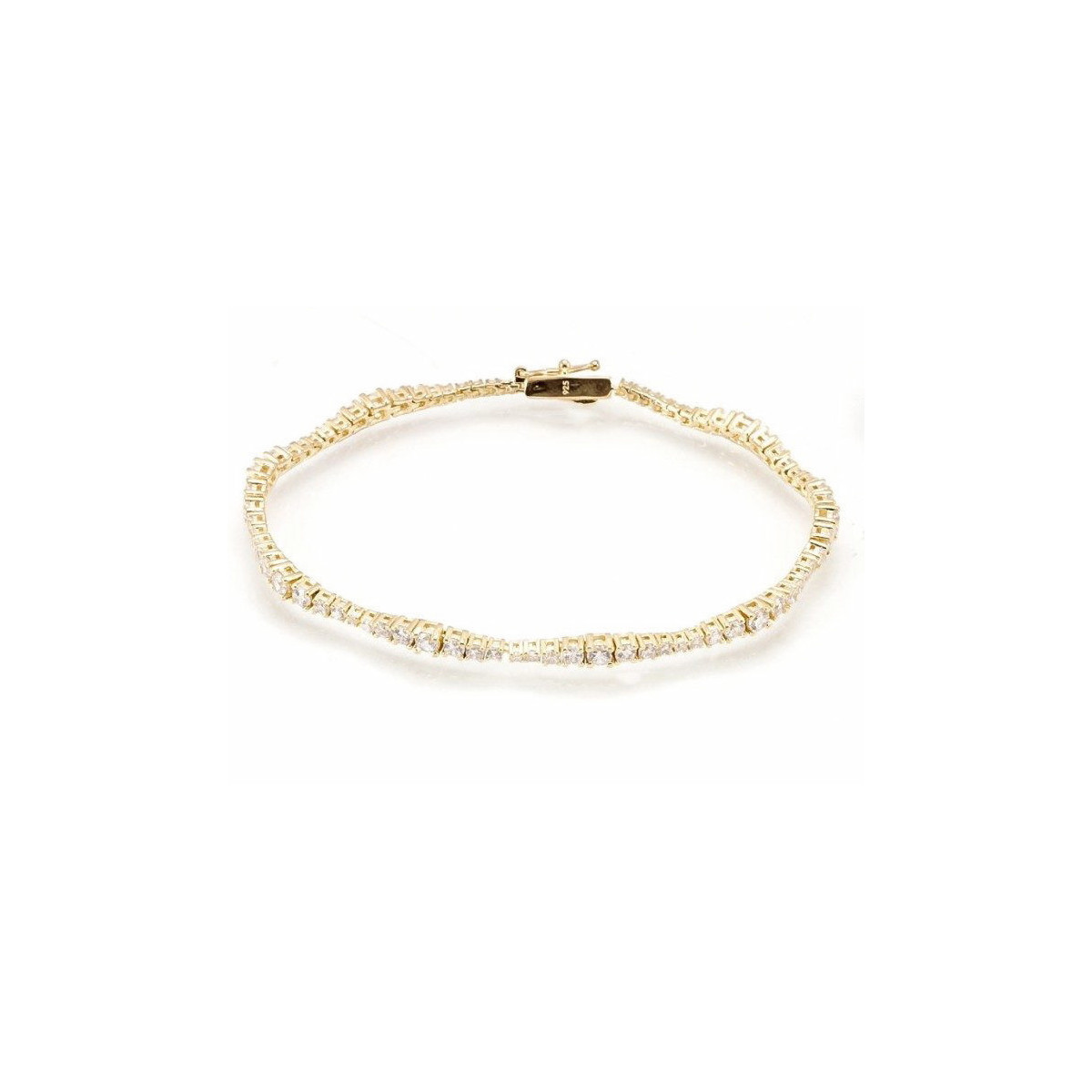 Pulsera de plata riviere serpiente MARINA GARCIA