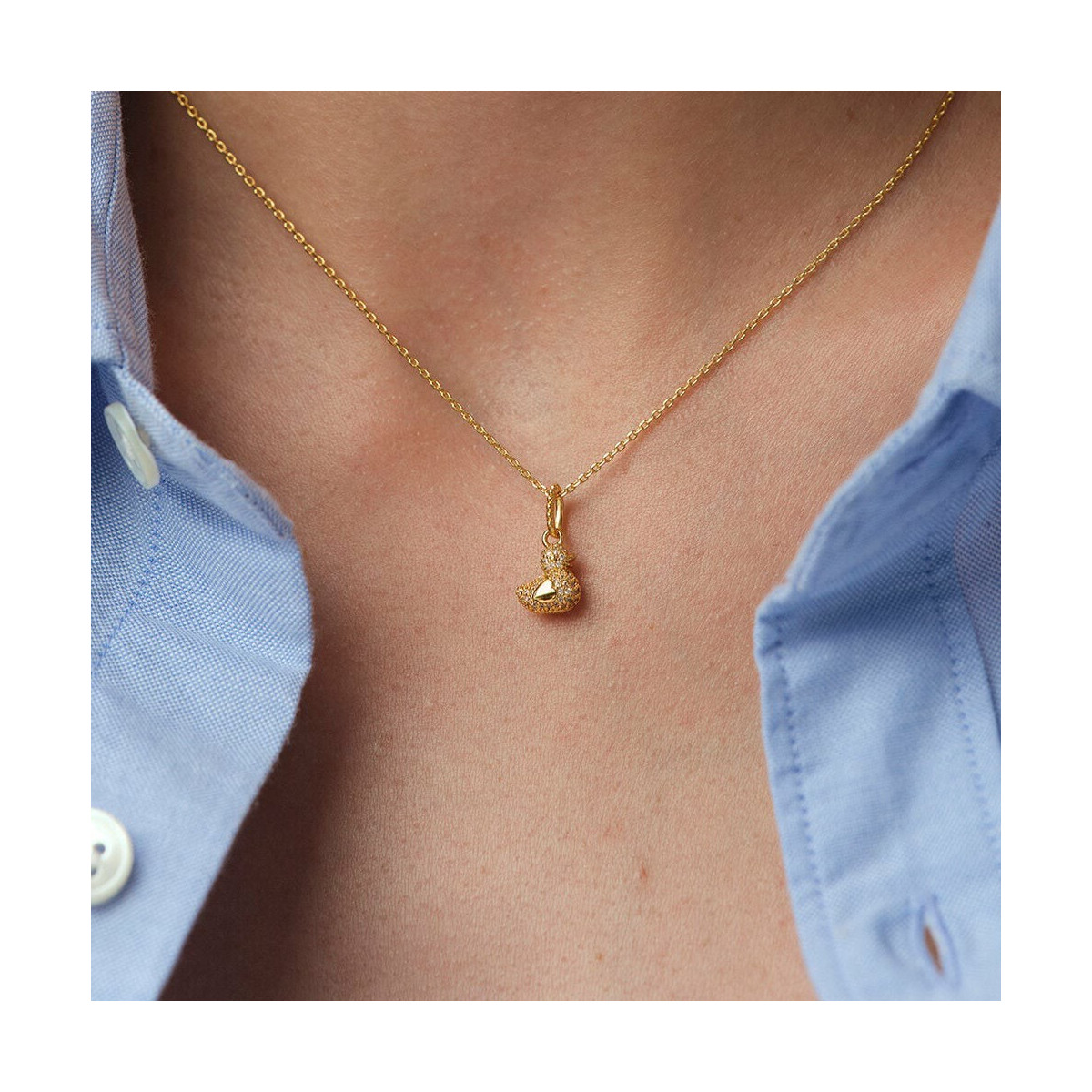 Colgante Patito Pavé AGATHA PARIS