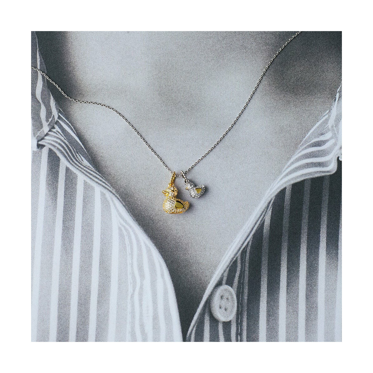 Colgante Patito Pavé AGATHA PARIS