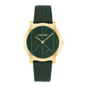 Reloj mujer Monogram verde CALVIN KLEIN