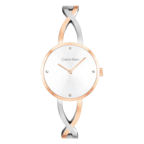 Reloj acero rosé Sculpted CALVIN KLEIN