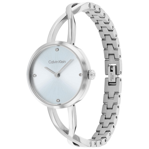 Reloj acero celeste Sculpted CALVIN KLEIN
