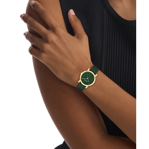 Reloj mujer Monogram verde CALVIN KLEIN