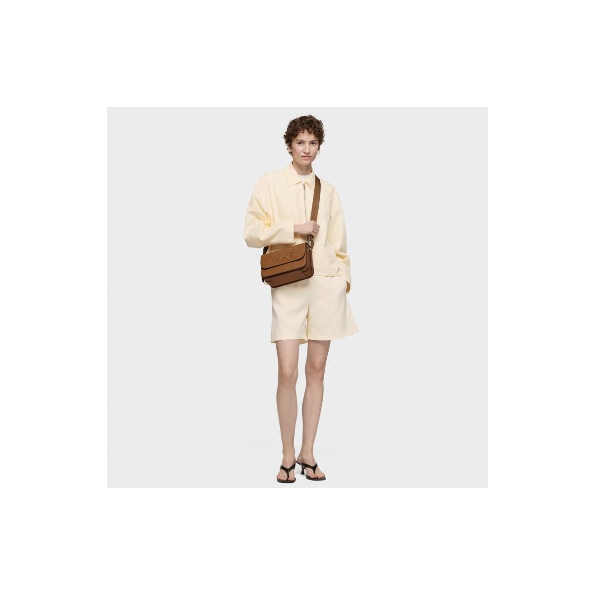 Bandolera mediana camel TOUS Brenda