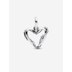Charm de Medallón Corazón de Alambre Pandora ME