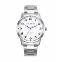 Reloj de acero para hombre con esfera blanca y números árabes VICEROY