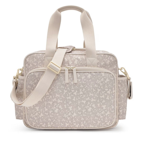 Pañalera beige Kaos Mini Lines Soft TOUS BABY