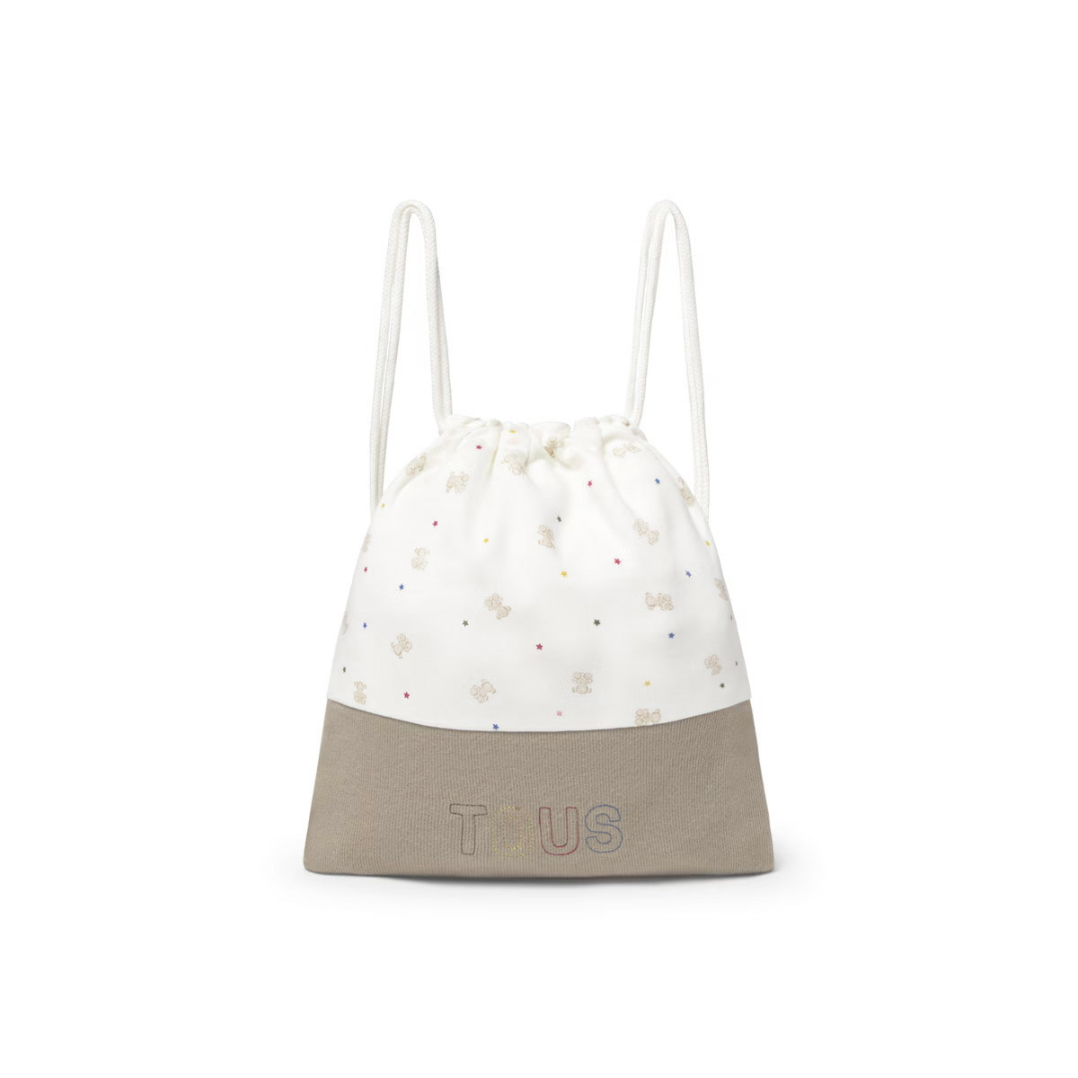 Mochila preescolar de bebé Cosmic crudo TOUS BABY