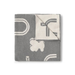 Manta de bebé reversible Nilo gris TOUS BABY