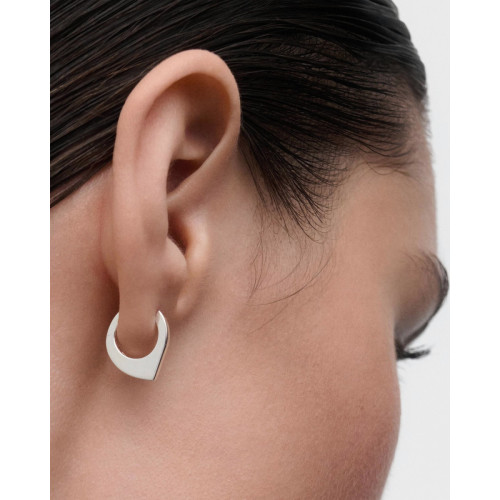 Aros de plata pequeños Oda PDPAOLA