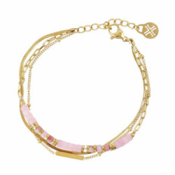 Pulsera Spirit Bloomy rosa ANARTXY