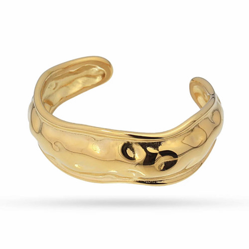 Pulsera Waves Foamy dorado ANARTXY
