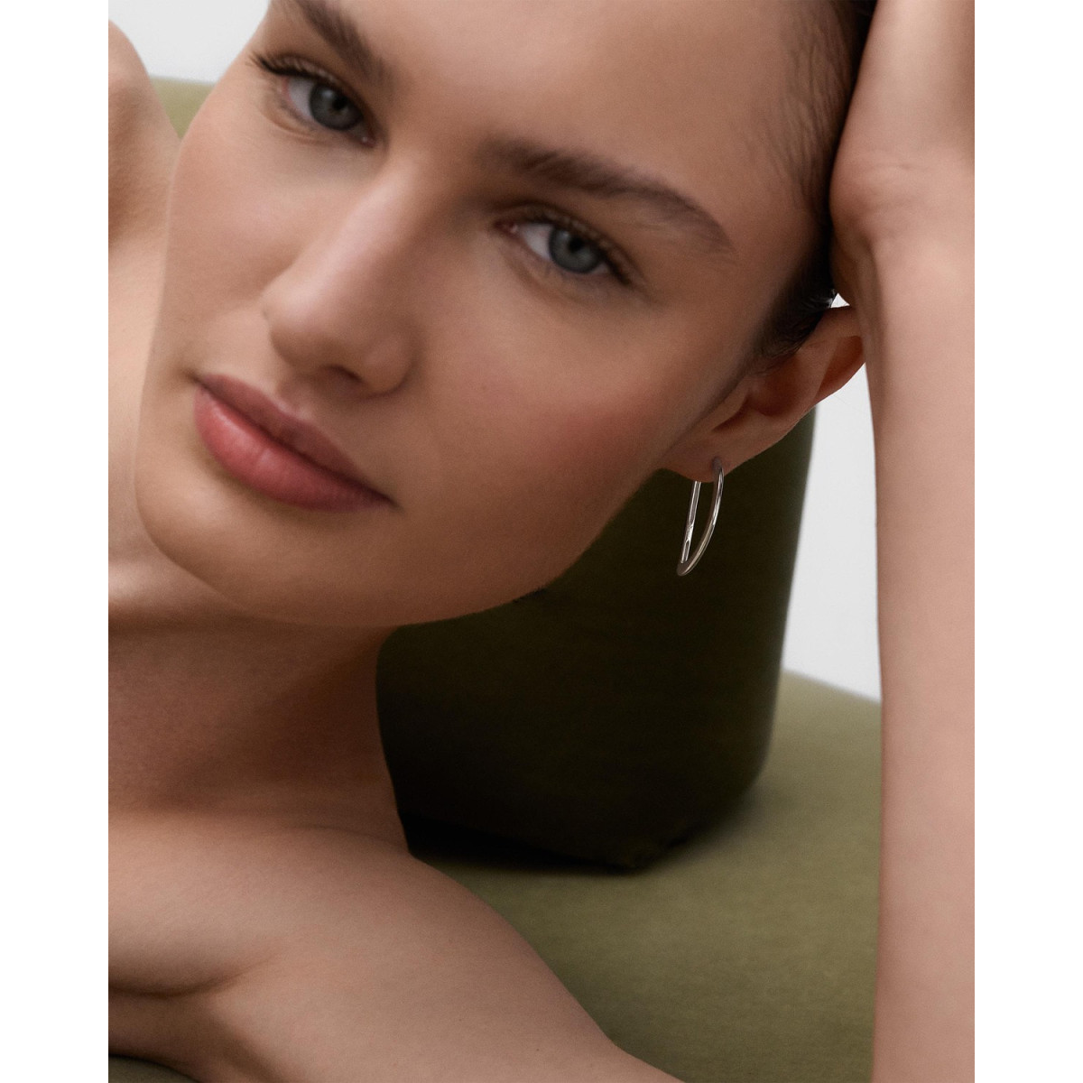 Pendientes plata grande Oda PDPAOLA