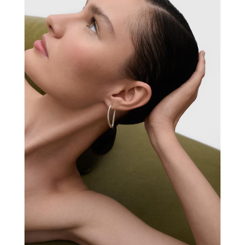 Pendientes plata grande Oda PDPAOLA