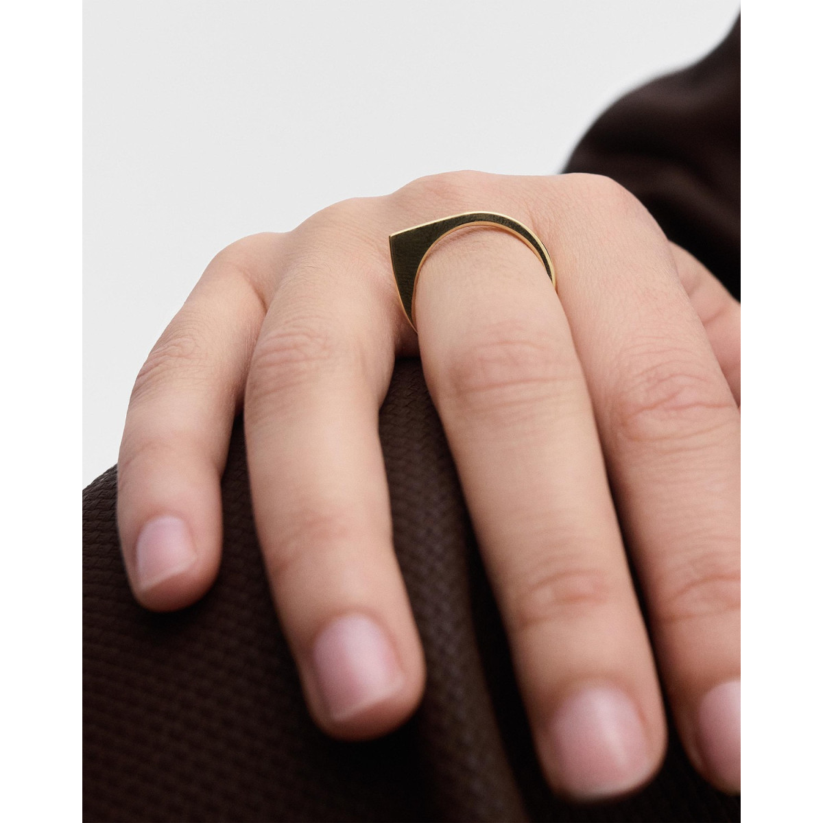 Anillo plata dorada Oda PDPAOLA - AN01-E91