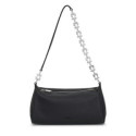Bandolera chain de piel negra TOUS Fold