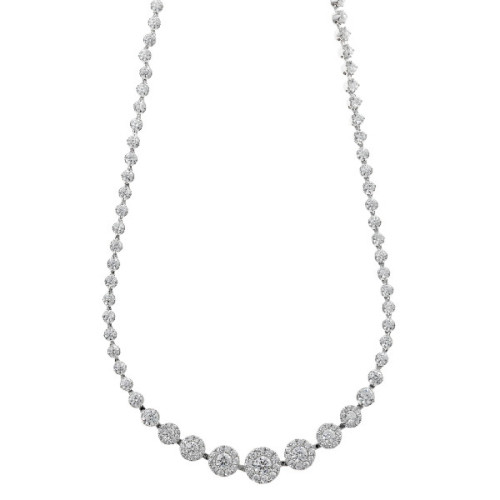 Collar plata y circonita SALVATORE