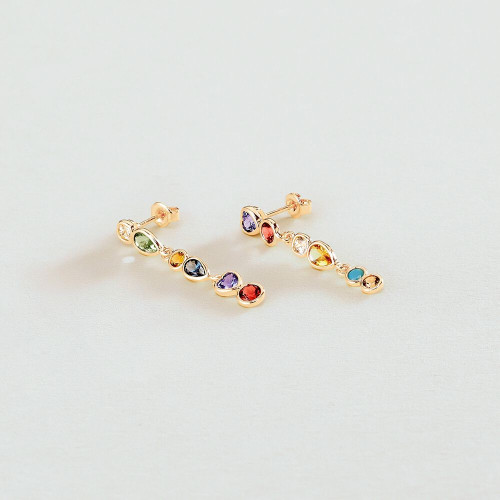 Pendientes largos CANDY AGATHA PARIS