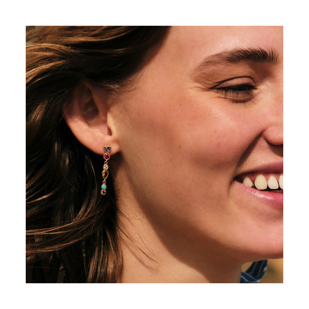 Pendientes largos CANDY AGATHA PARIS