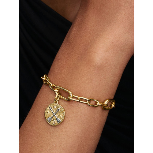 Charm Medallón y Flechas CruzadasPANDORA