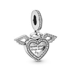 Charm Colgante Corazón y Alas de ÁngelPANDORA