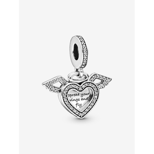Charm Colgante Corazón y Alas de ÁngelPANDORA