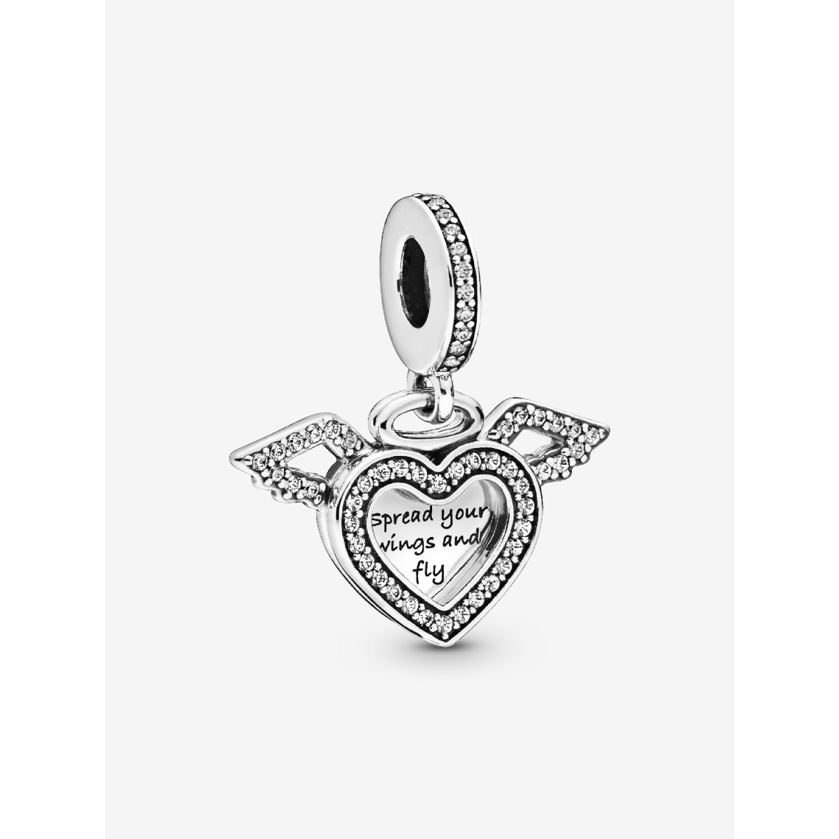 Charm Colgante Corazón y Alas de ÁngelPANDORA