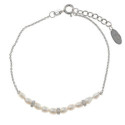 Pulsera perla y circonita SALVATORE