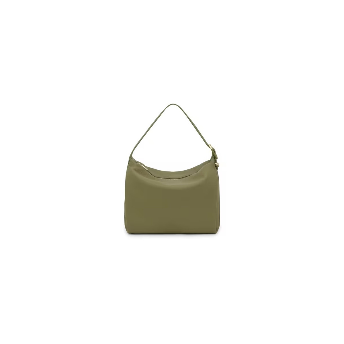 Saca de piel verde oliva TOUS Fold TOUS