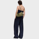 Bandolera de piel verde oliva TOUS Fold TOUS