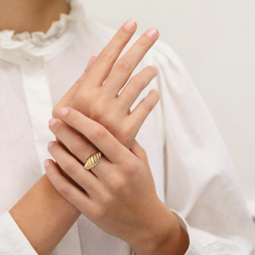 Anillo giratorio icónico, el atemporal LES GEORGETTES - 704464301000