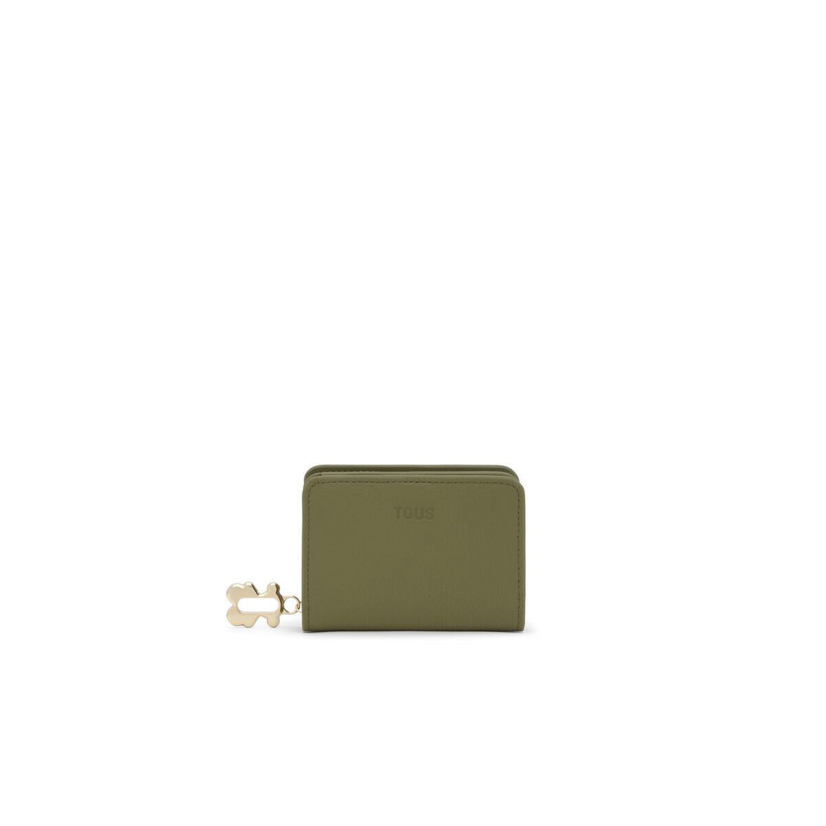 Billetera verde oliva TOUS Fold