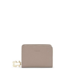 Billetera en color topo TOUS Fold