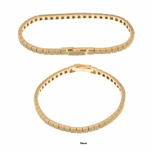 Pulsera Riviere SALVATORE PLATA