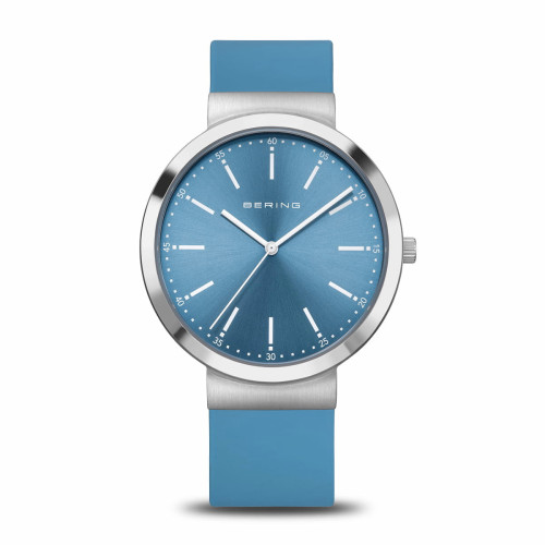 Reloj azul pulido BERING