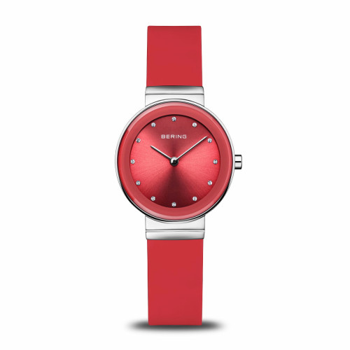 Reloj rojo slim BERING