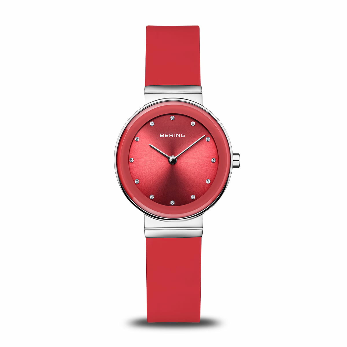 Reloj rojo slim BERING
