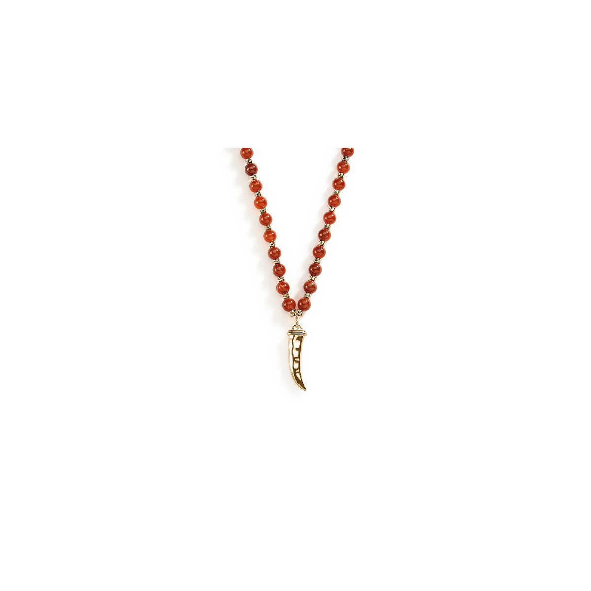 Collar cuentas cuerno AGATHA PARIS Collar cuentas cuerno AGATHA PARIS