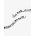 Pulsera de Cadena Cubana CorazónPANDORA - 594226C01