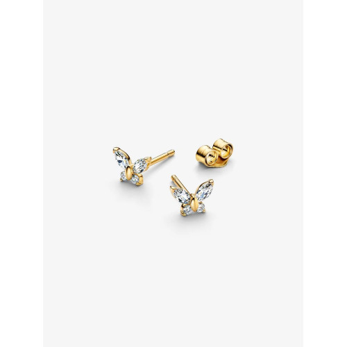 Pendientes de Botón MariposaPANDORA