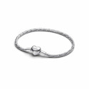 PANDORA PULS SNAKE PLATA GRABABLE - 594236C00
