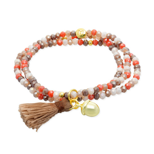 Marina Garcia Pulsera Zen Roble con Bellota - 90979U3