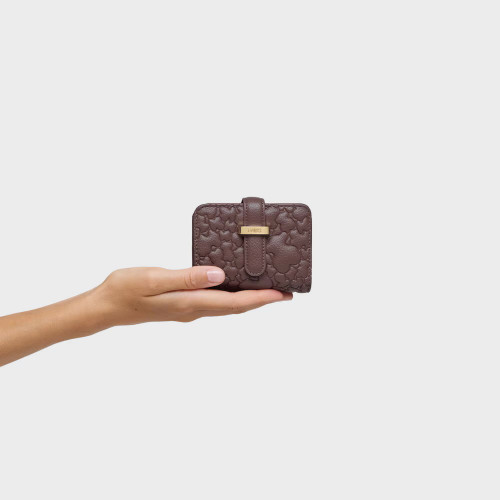 Cartera marrón Bridge Puffy Bear TOUS