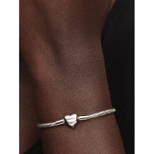 PANDORA PULS SNAKE PLATA GRABABLE - 594236C00