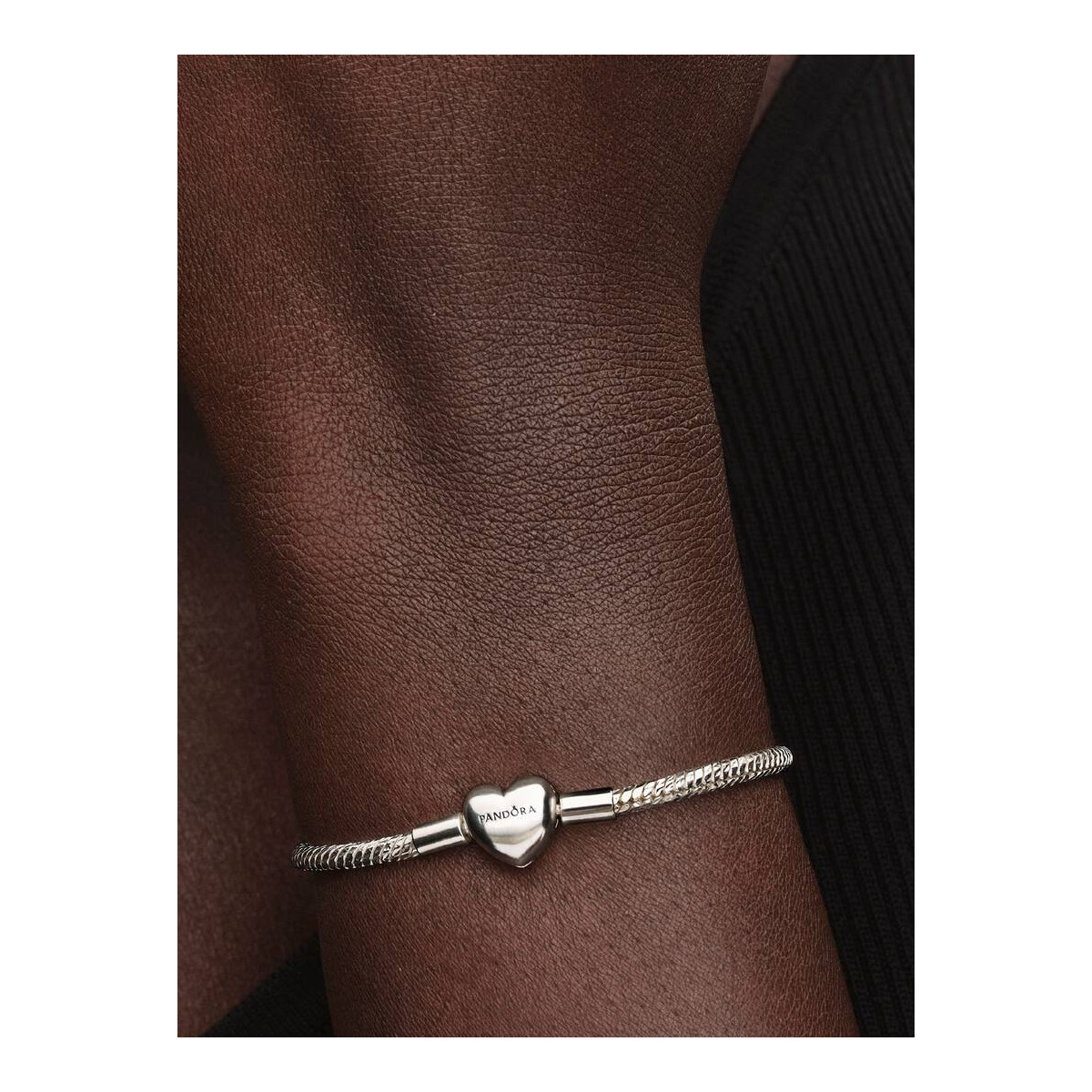 PANDORA PULS SNAKE PLATA GRABABLE - 594236C00