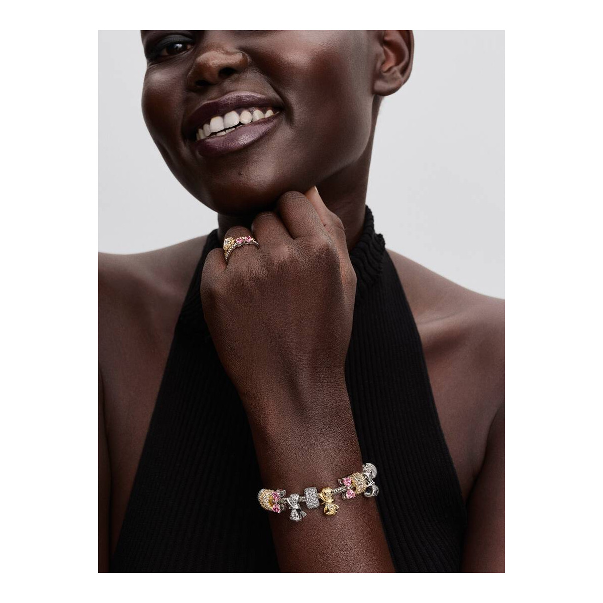 PANDORA PULS SNAKE PLATA GRABABLE - 594236C00